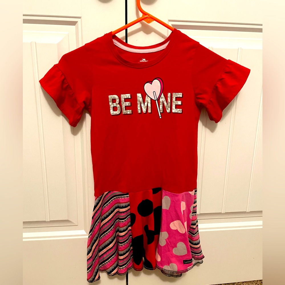 Upcycled heart dress